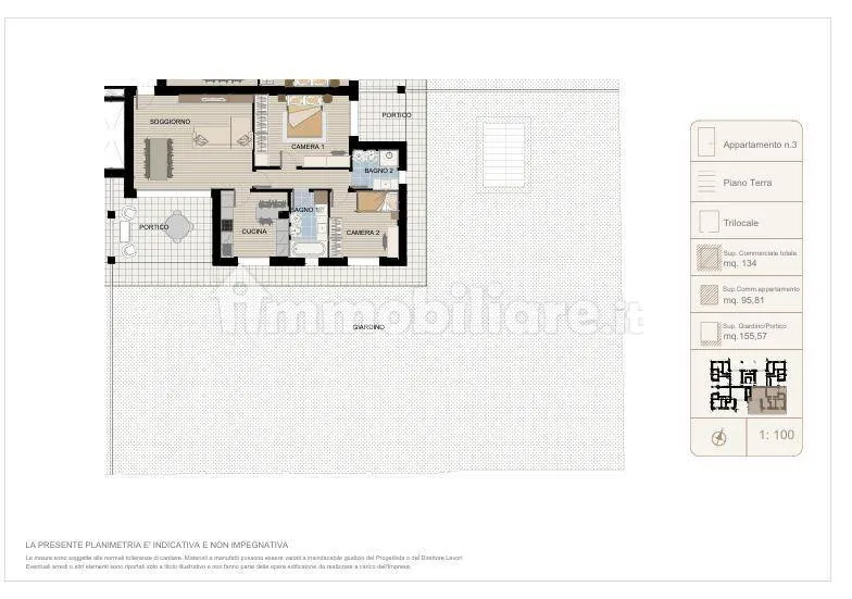 Planimetria Appartamento 3